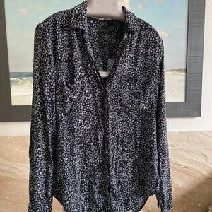 Anthropologie Cloth & Stone Buttondown Shirt, Sz. XS